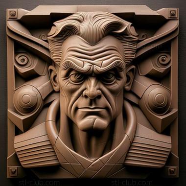 3D model Jack Kirby (STL)